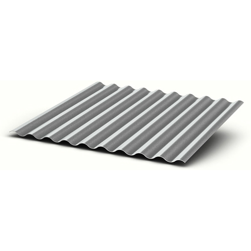 Aluminium circular corrugated 500x500 roofing sheet
